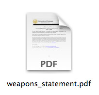 Weapons Statement PDF